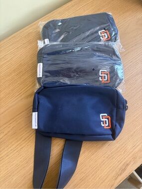Navy San Diego Padres - Men’s Crossbody Sling Bag - Unbranded